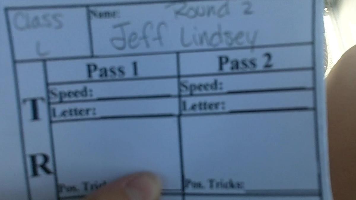 Jeff Lindsey M5 Round 2 Pass 2