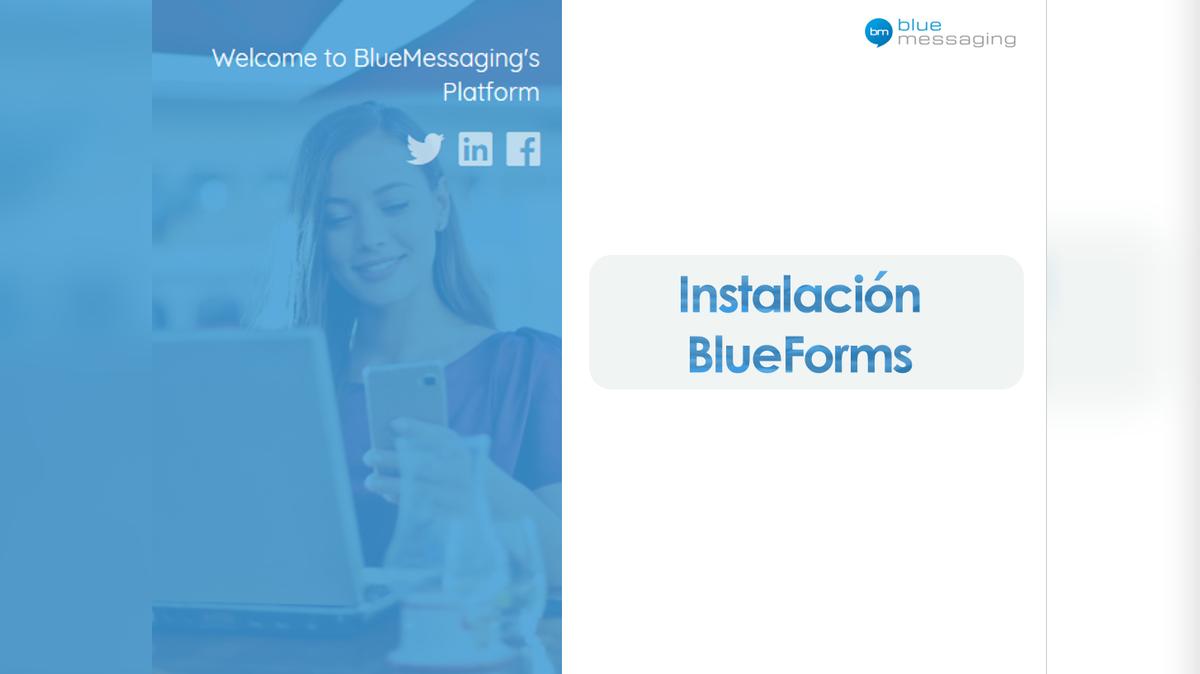 9.9.6 Instalacion BlueForms