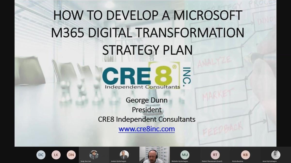 Part 3 How To Develop A M365 Digital Transformation Strategy Plan