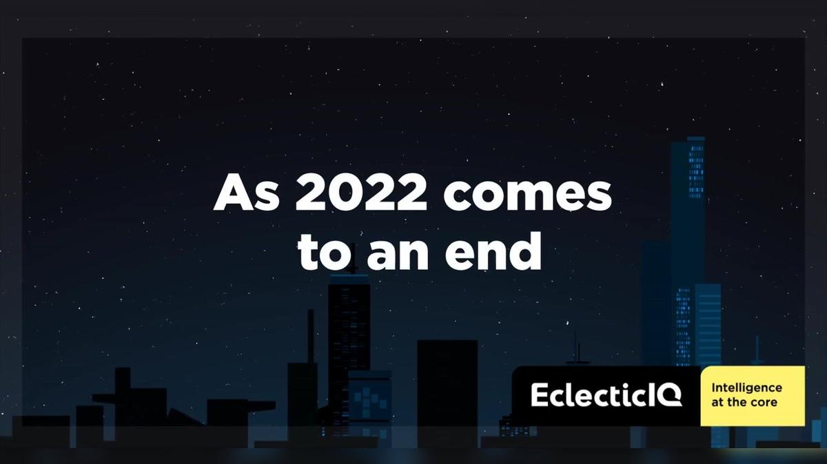 EclecticIQ 2022 Holiday Greetings