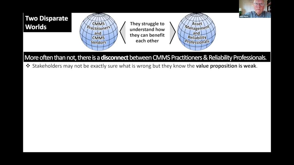 CONNECT CONVERSATIONS_Selecting and Implementing a CMMS Program with John Reeve
