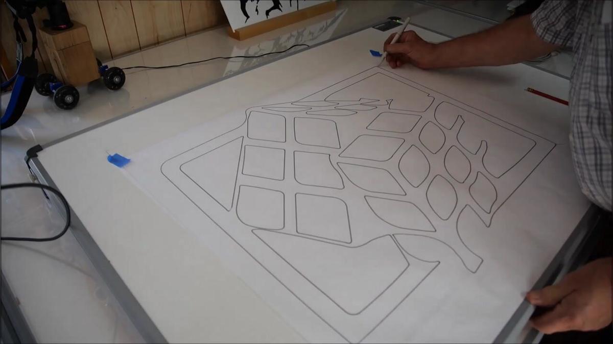 digitize a paper copy of the rubik cube
