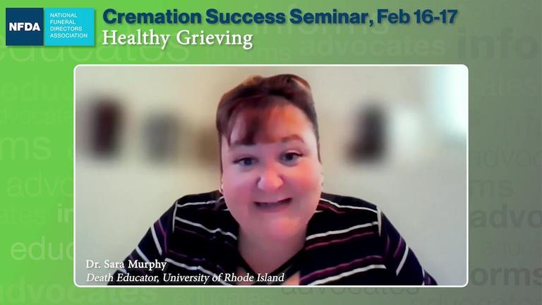 Cremation Success Seminar 2023 Promo - Sara Murphy