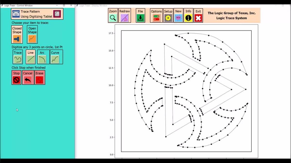 engraving a geometric design  for shaper origin