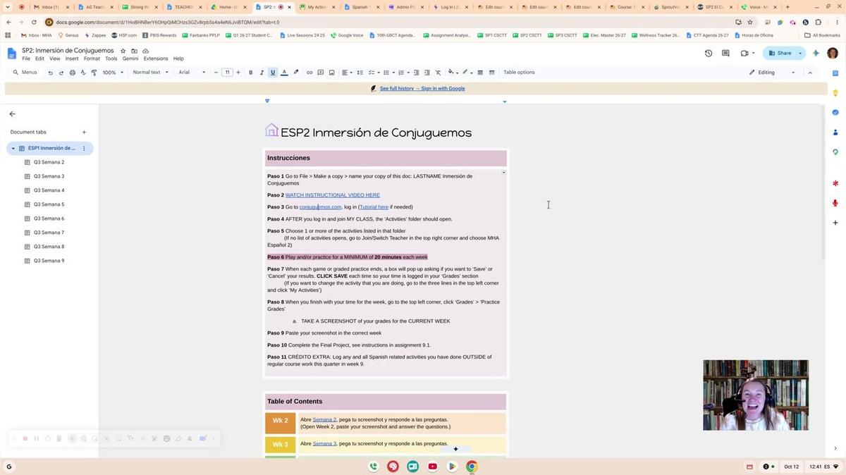 SP2Q3 Inmersión de Conjuguemos
