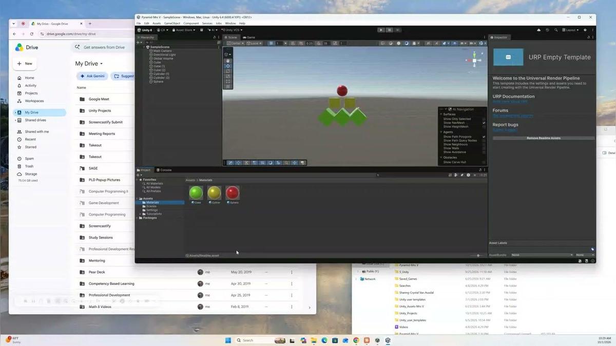 Saving and Sharing a Unity Project