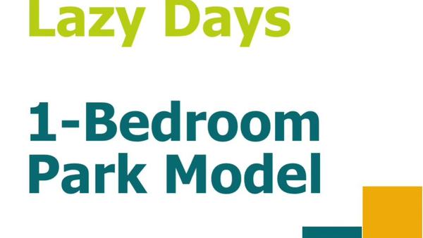 Lazy Days 1-Bedroom Park Model Walk Through