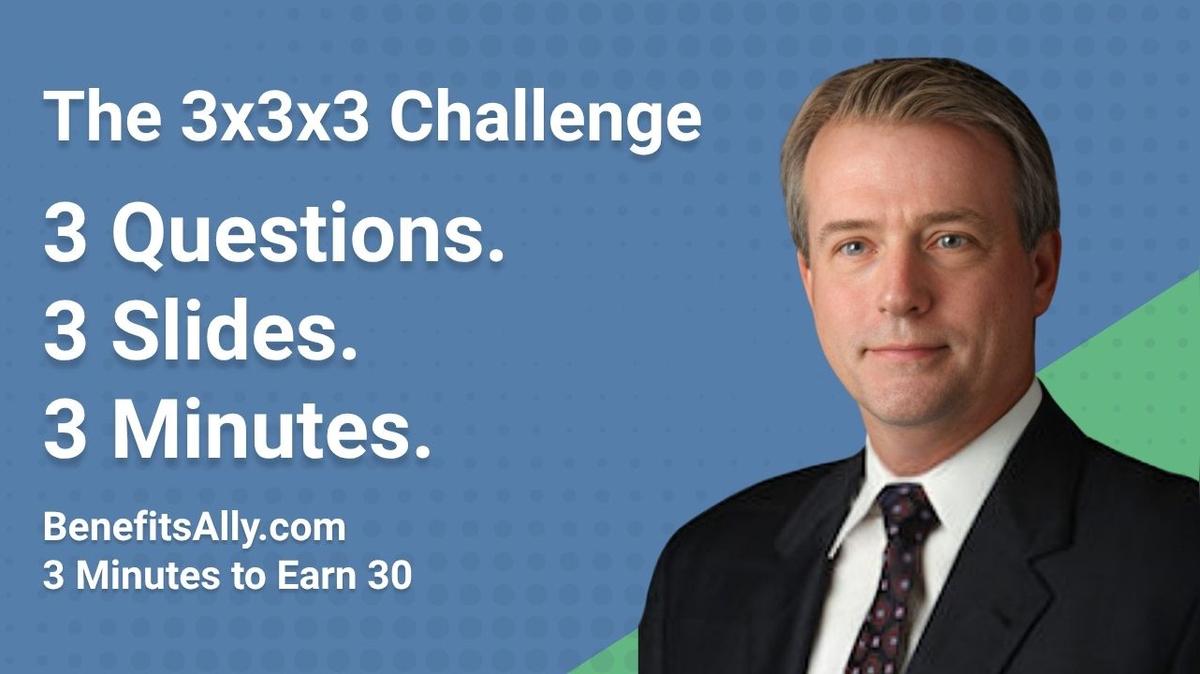 Exemplary Health - 3x3x3 Challenge with Alan Haynes