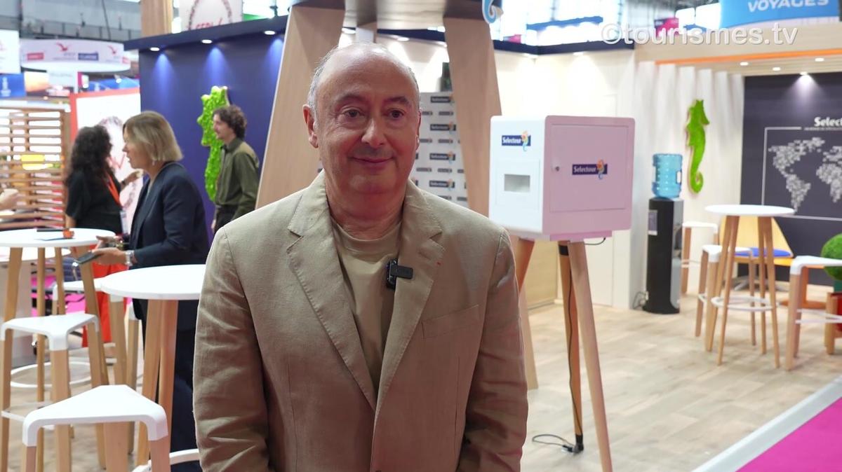 Laurent Abitbol président de Selectour. Sept 26