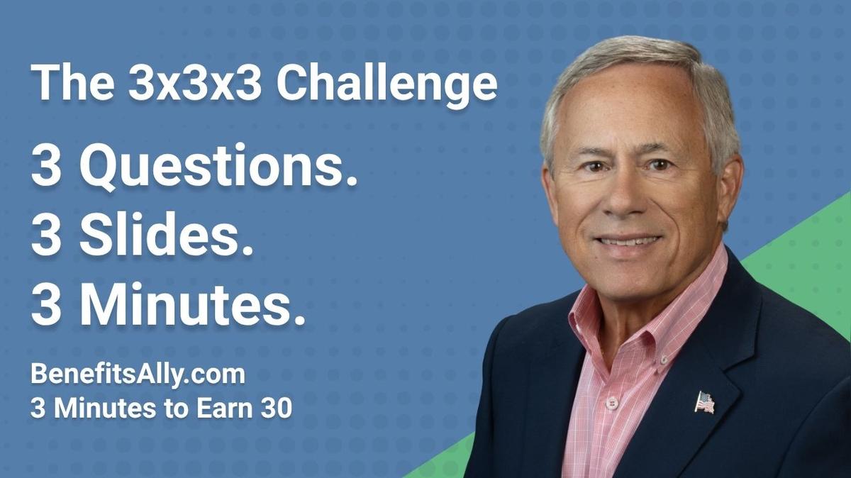 TrueLifeCare - 3x3x3 Challenge with Tom Milam