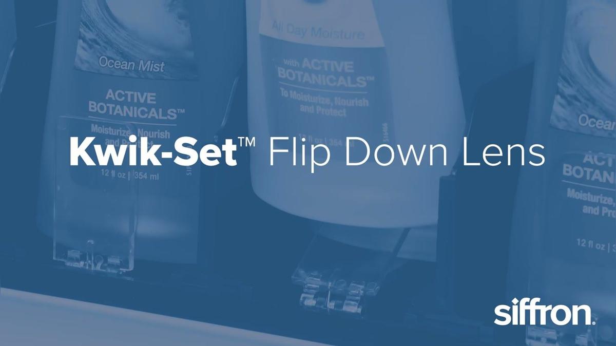 Kwik-Set™ Flip Down Lens