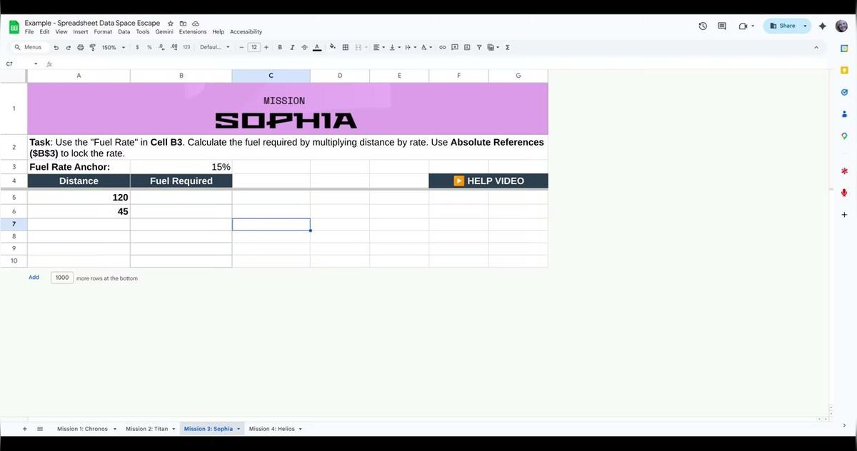 Mission 3: Sophia