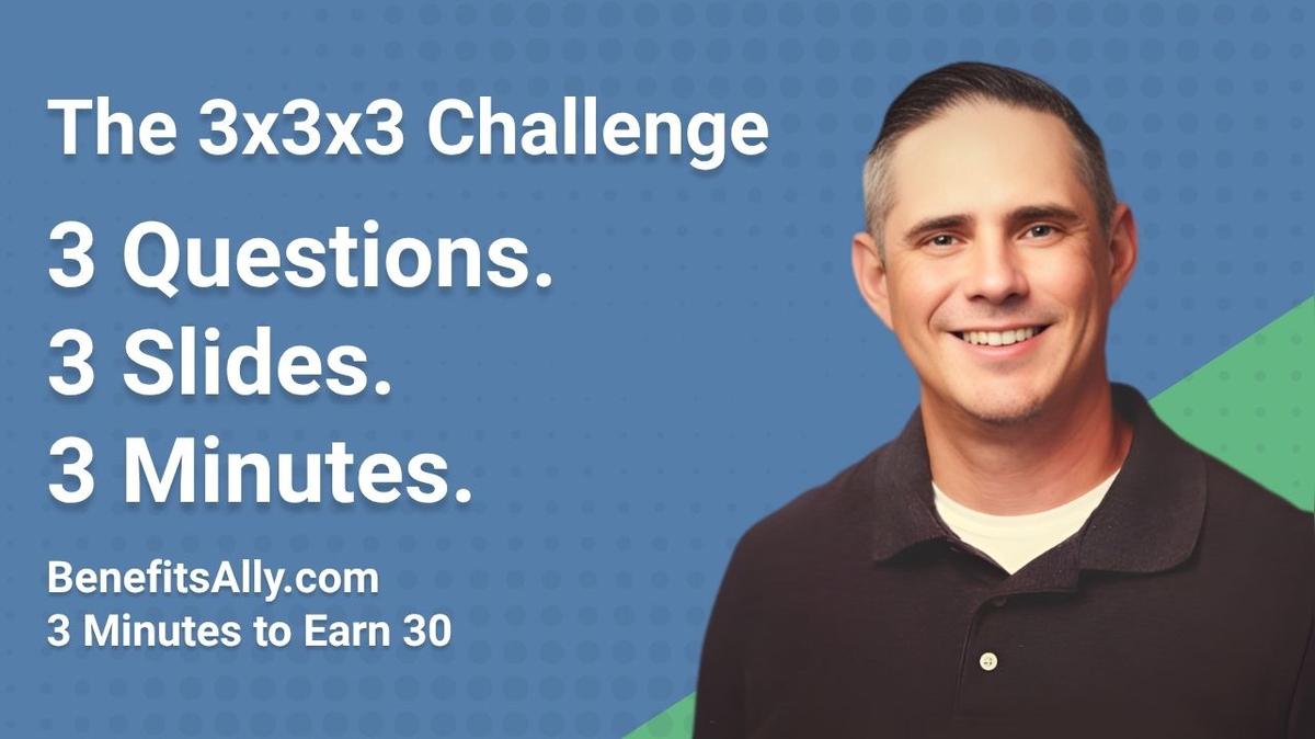 Evolved Benefits - 3x3x3 Challenge with Garrett Griffin