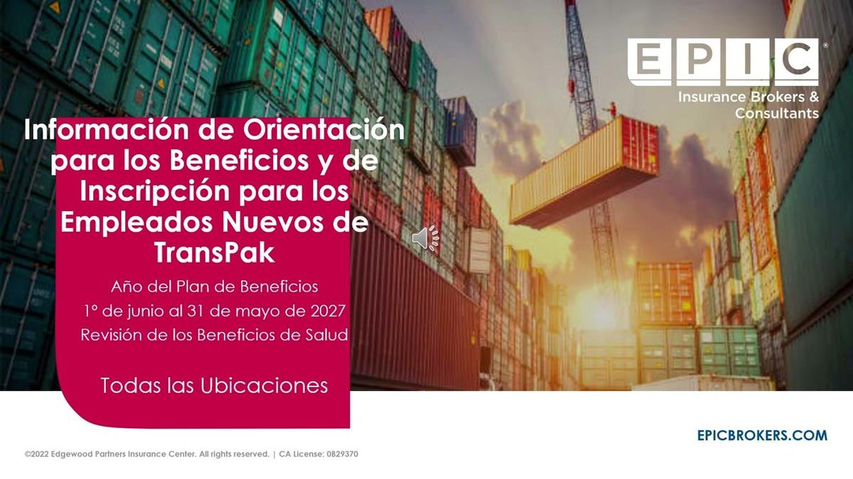 TransPak 2026-2027 New Hire PPT - OR - Spanish