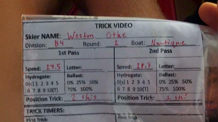 Weston Otke B4 Round 1 Pass 2