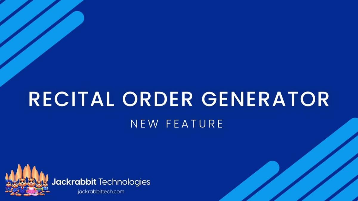 New Feature: Recital Order Generator