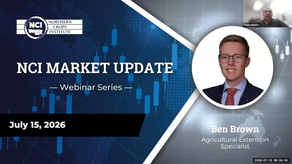 NCI Market Update with Ben Brown