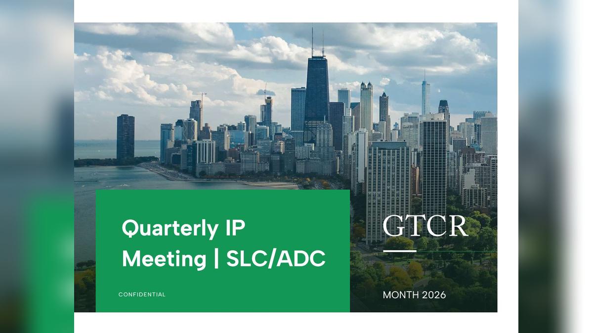 IP Quarterly Meeting
