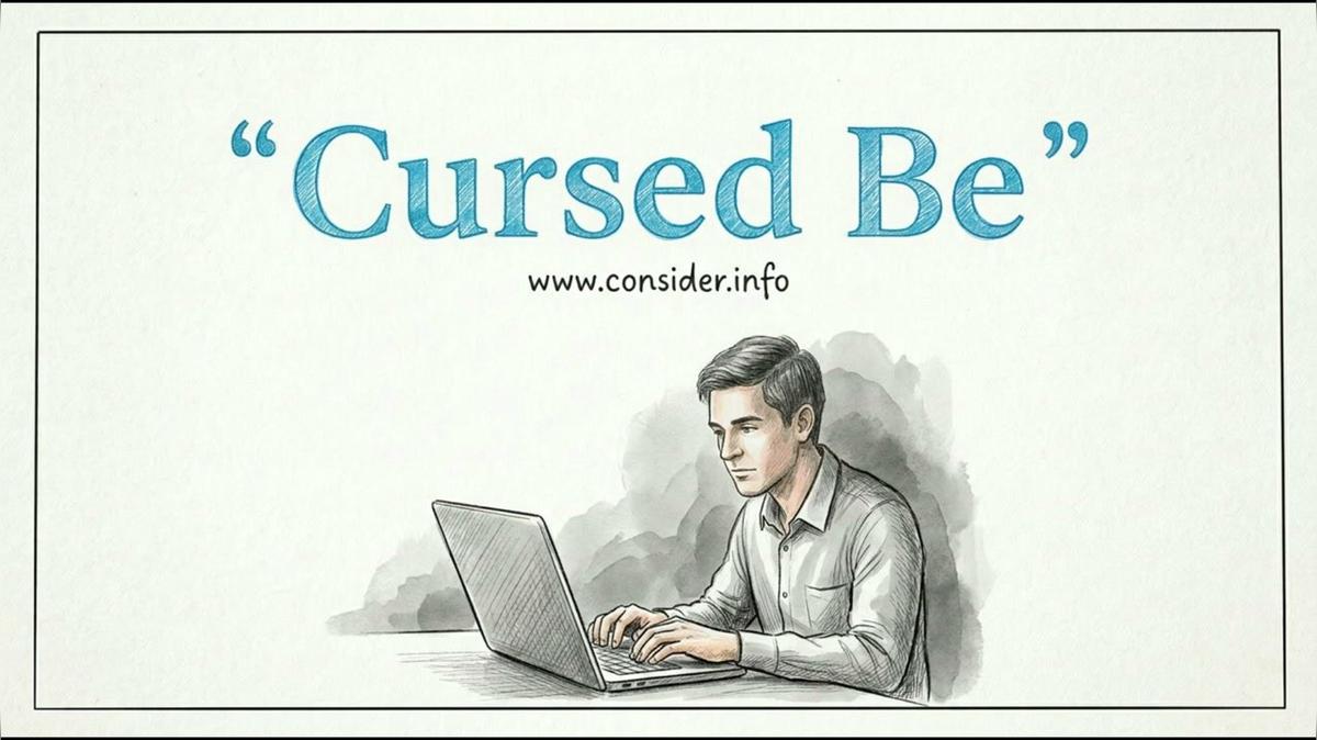 Article: They Say Jesus Is Love Where Then Is The Curse