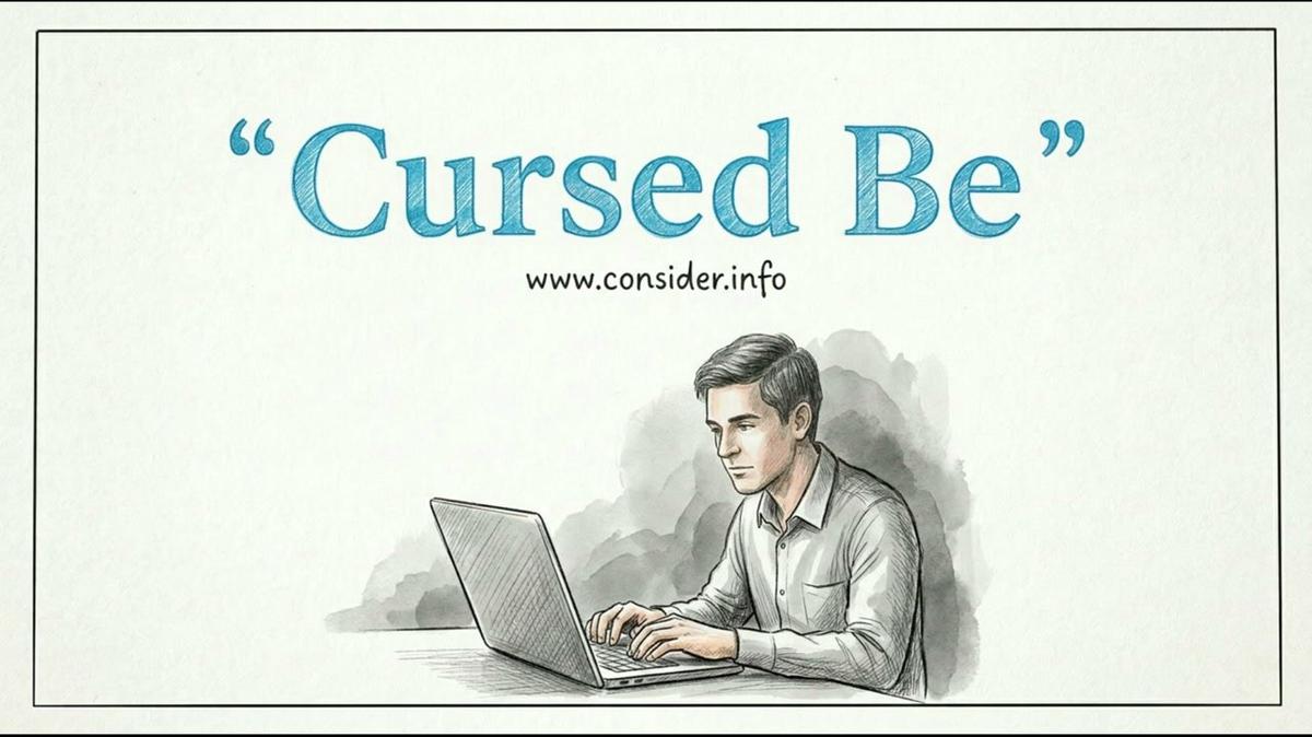 Article: They Say Jesus Is Love Where Then Is The Curse