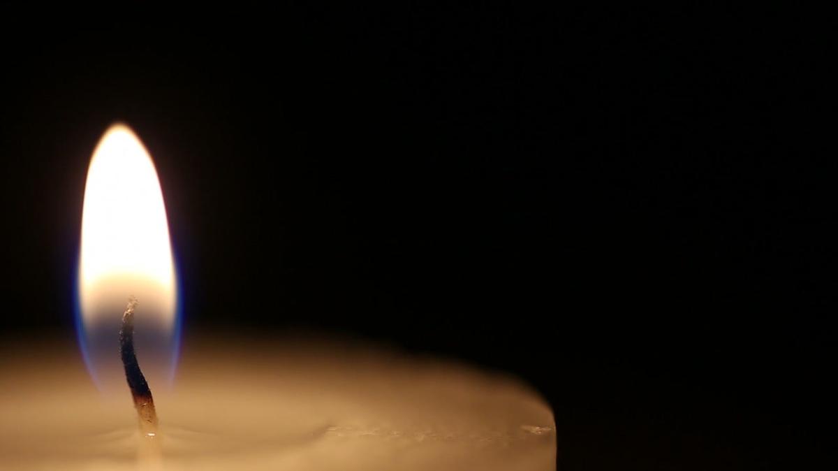 macro shot of candle flame