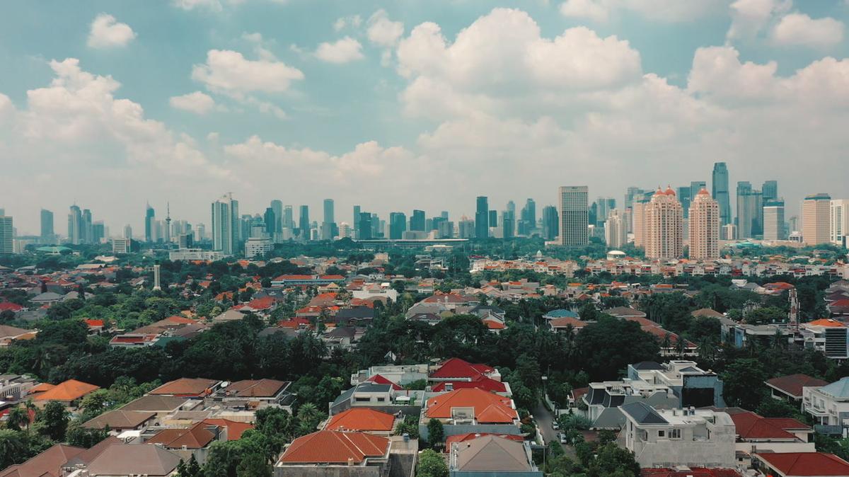Jakarta City - Drone