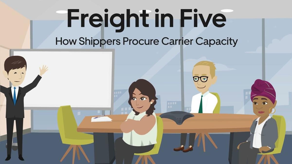 Freight in Five - How Shippers Procure Carrier Capacity