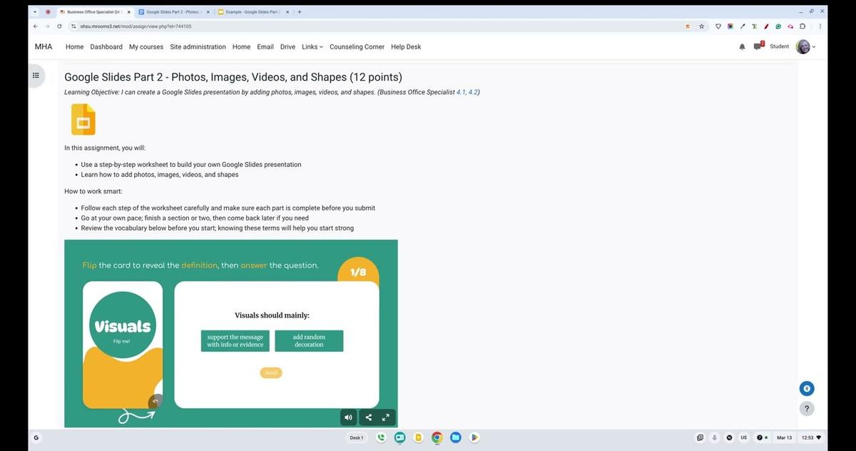 Overview: Google Slides Part 2 - Photos, Images, Videos, and Shapes