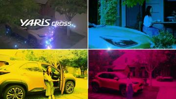 制作事例） 埼玉トヨペットYARISCROSS 30秒 デジタルサイネージ用