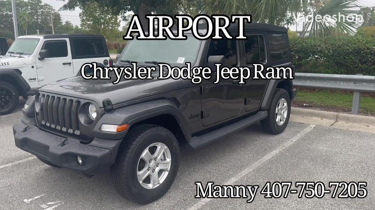Chris’ Wrangler by Manny/AirportCDJR 407-750-7205