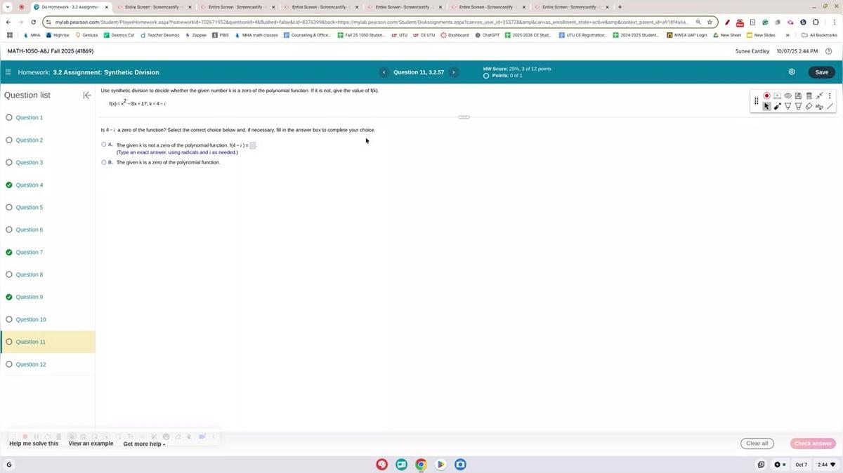 Math 1050 3.2 #11