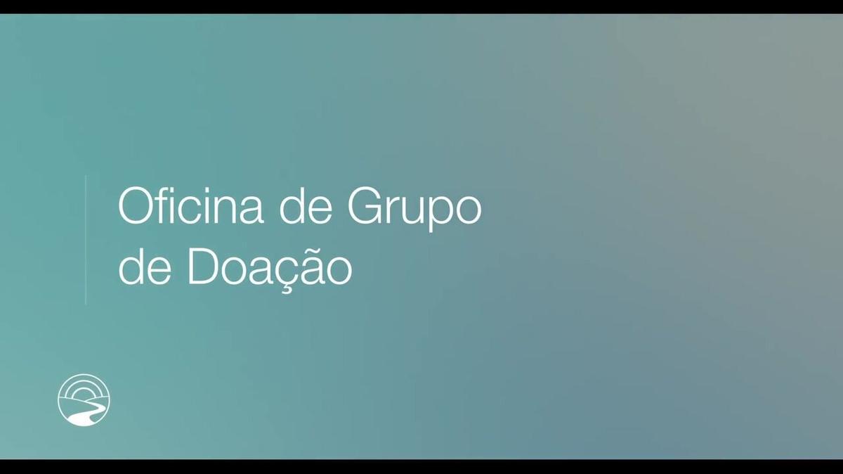 PT-SUB - Giving Group Workshop