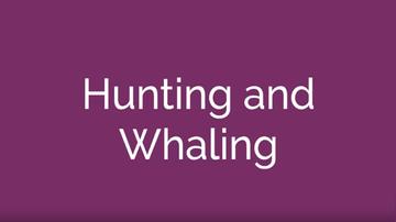 Hunting and Whaling