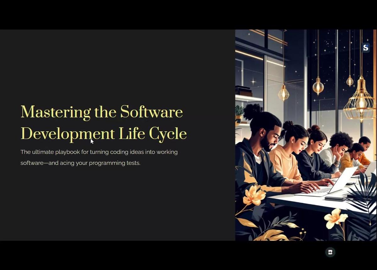 Mastering the Software Development Life Cycle - Google Slides