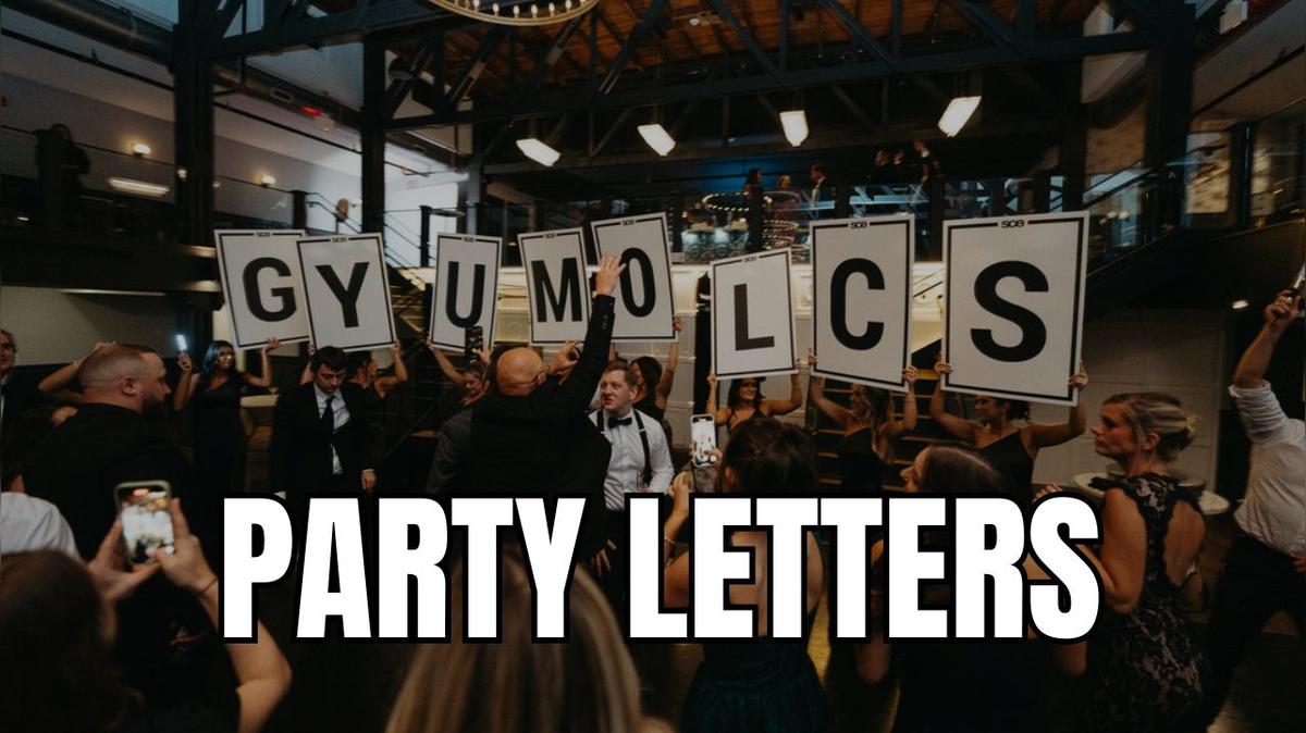 SCE ENHANCEMENTS - MARQUEE SIGNS | PARTY LETTERS