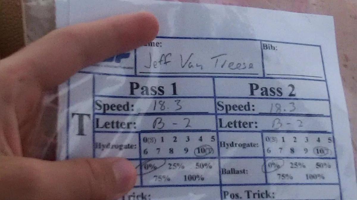 Jeffery Van Treese M7 Round 1 Pass 1