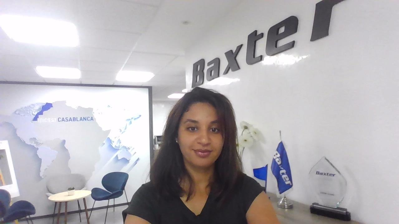 Please begin by saying, &quot;Welcome to Baxter, Andrew, from [include your site name] team.&quot;