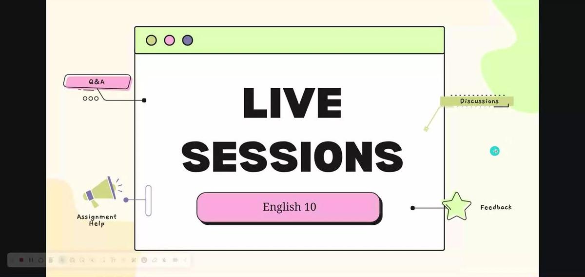 Live Sessions - Course Orientation
