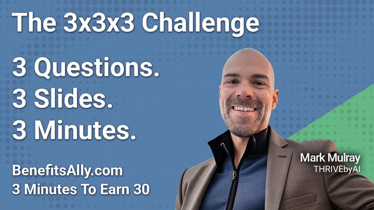 THRIVEbyAI - 3x3x3 Challenge with Mark Mulray
