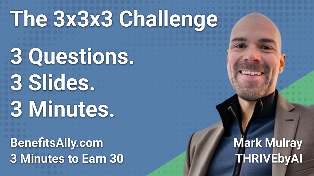 THRIVEbyAI - 3x3x3 Challenge with Mark Mulray