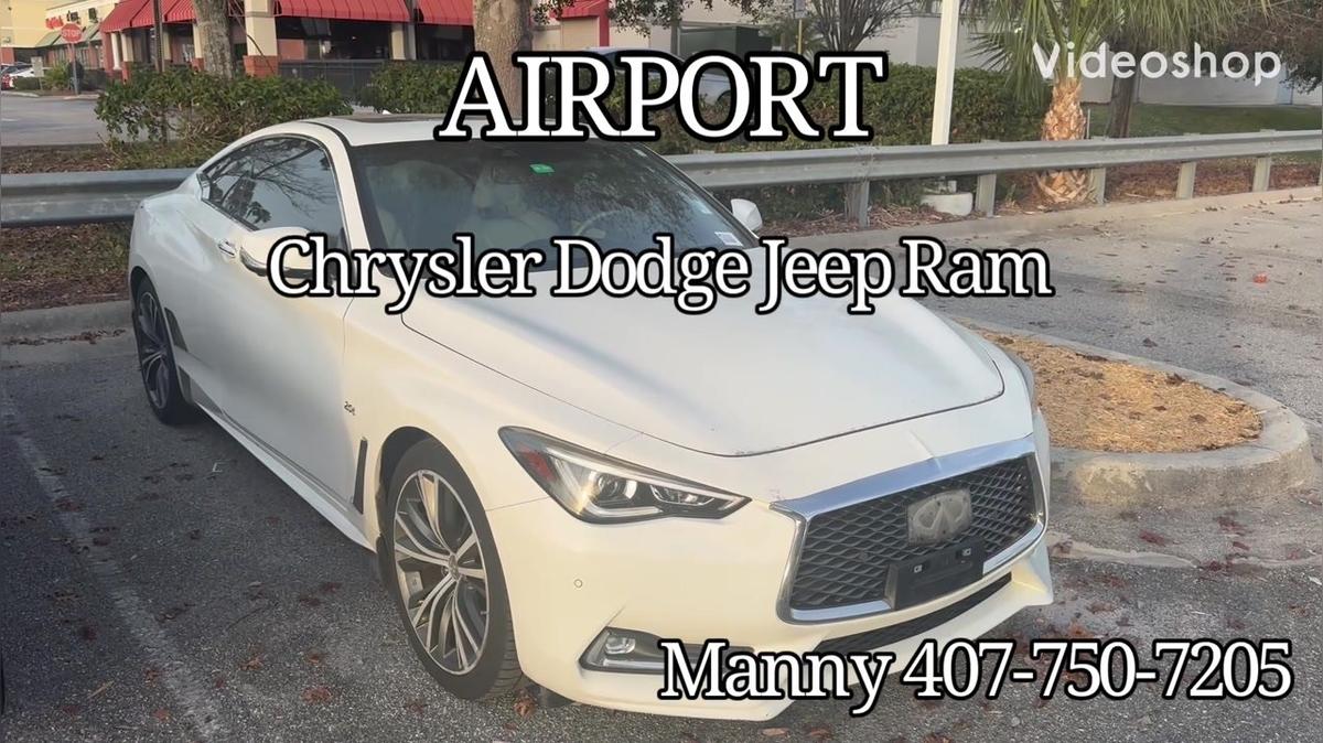 Allison’s Q60 by Manny/AirportCDJR 407-750-7205