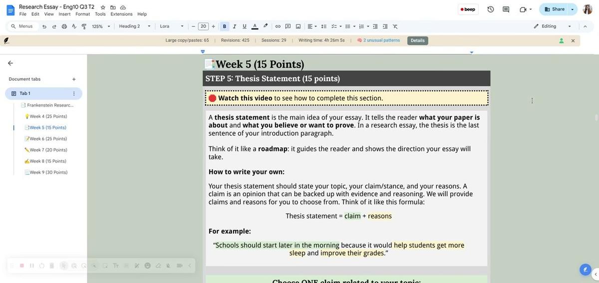 T2 Research Essay Week 5