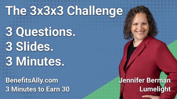 Lumelight - 3x3x3 Challenge With Jennifer Berman
