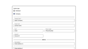 AB10 – Add and Import Vendors