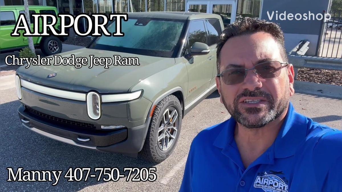 Steven’s Rivian by Manny/AirportCDJR 407-750-7205
