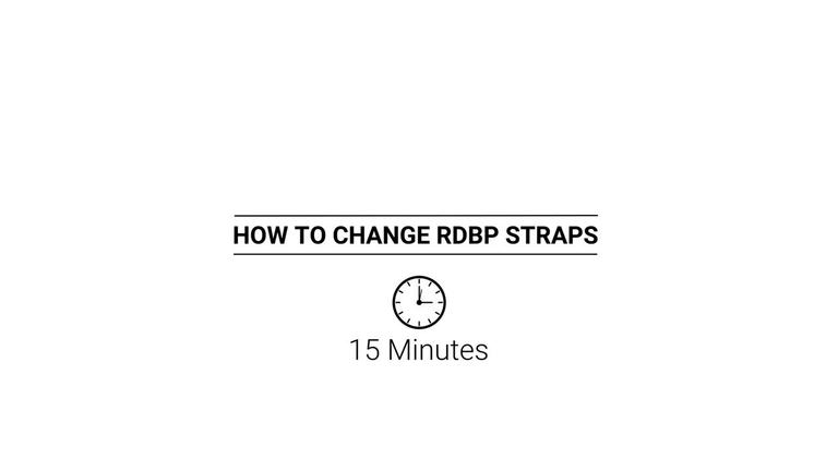 How To- Replace RDBP Straps V2 081221