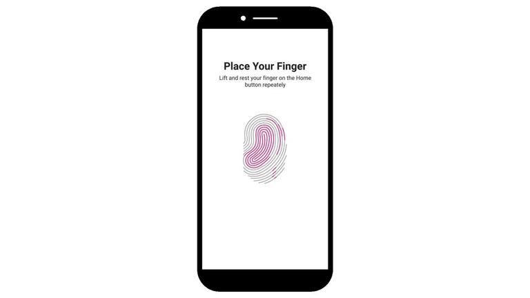 Apple Touch ID Setup
