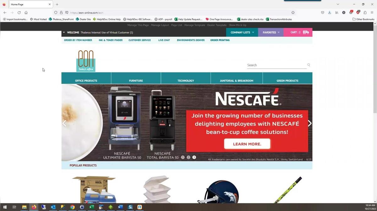 EON GUI Training 10272023