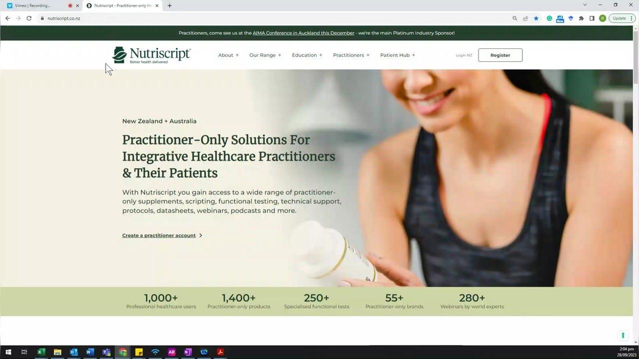Nutriscript - How to Login