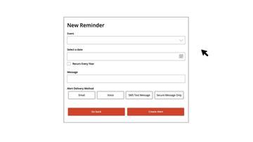 Reminder Alerts
